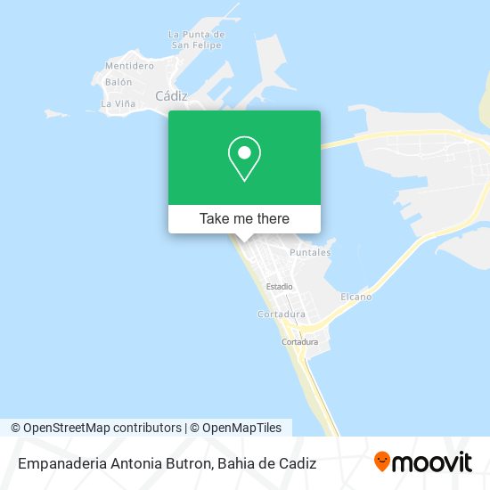 mapa Empanaderia Antonia Butron