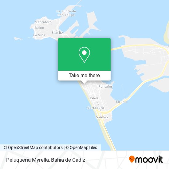 mapa Peluqueria Myrella