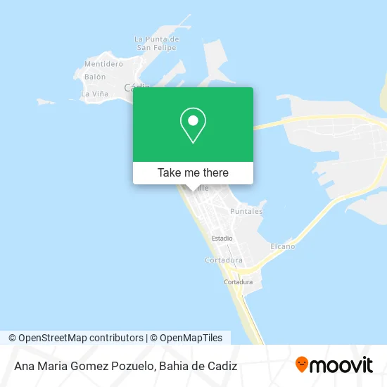 Ana Maria Gomez Pozuelo map
