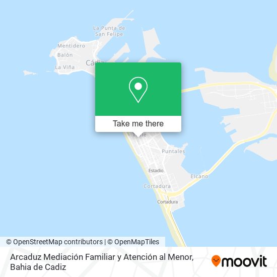 Arcaduz Mediación Familiar y Atención al Menor map