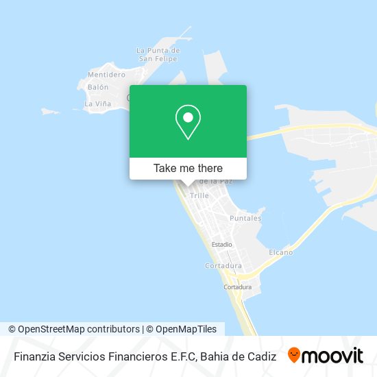Finanzia Servicios Financieros E.F.C map