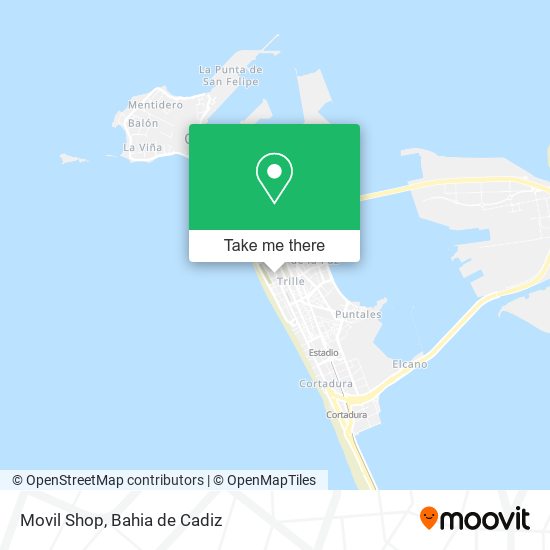 Movil Shop map