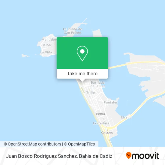 Juan Bosco Rodriguez Sanchez map