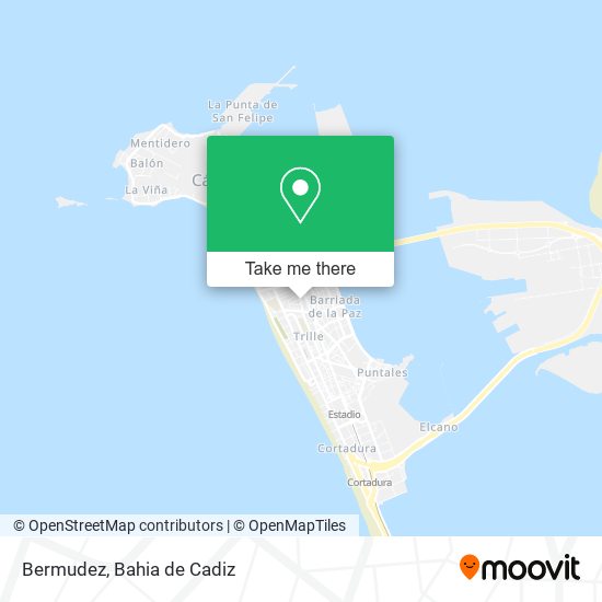 mapa Bermudez