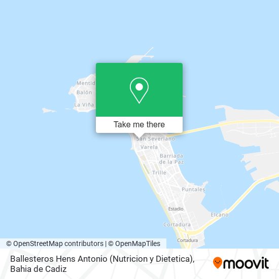 Ballesteros Hens Antonio (Nutricion y Dietetica) map