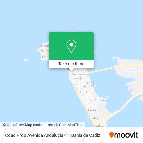Cdad Prop Avenida Andalucia 41 map