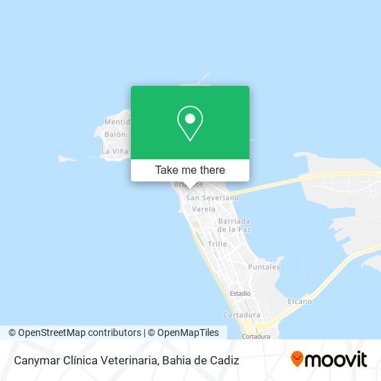 Canymar Clínica Veterinaria map
