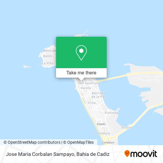 Jose Maria Corbalan Sampayo map