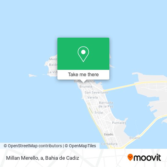 Millan Merello, a map