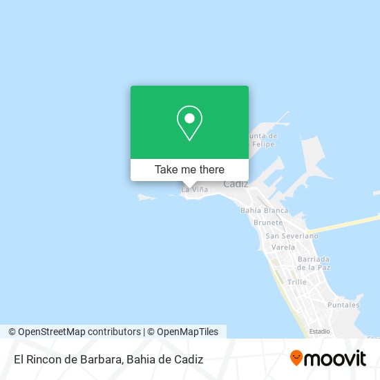 El Rincon de Barbara map