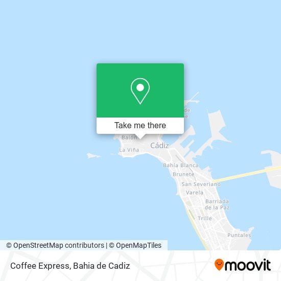 Coffee Express map