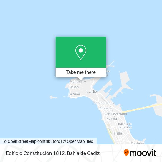 Edificio Constitución 1812 map