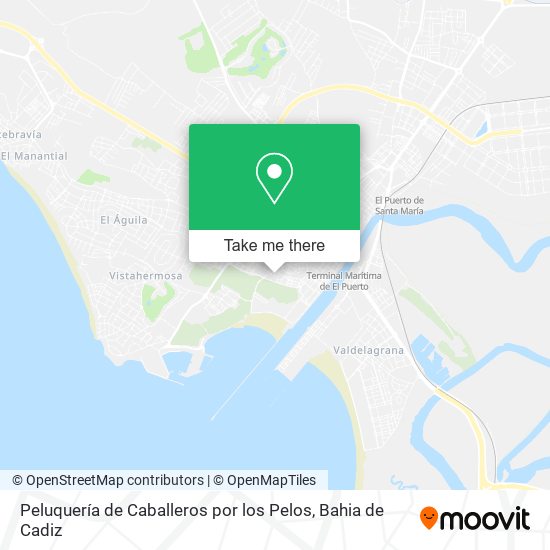 Peluquería de Caballeros por los Pelos map