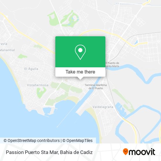 Passion Puerto Sta Mar map