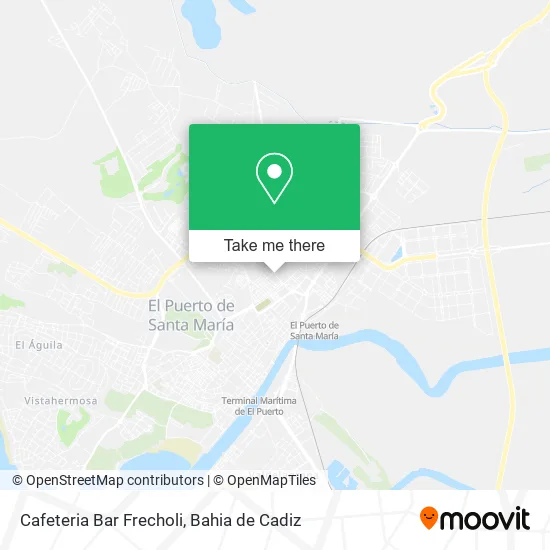 Cafeteria Bar Frecholi map