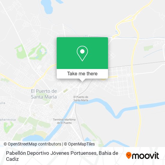 Pabellón Deportivo Jóvenes Portuenses map
