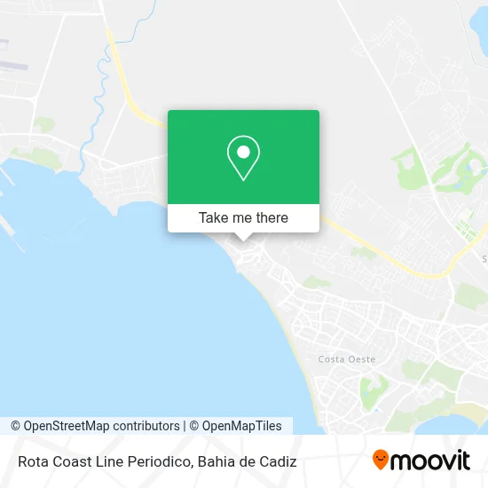 Rota Coast Line Periodico map
