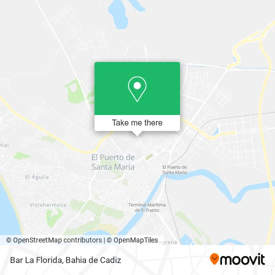 mapa Bar La Florida