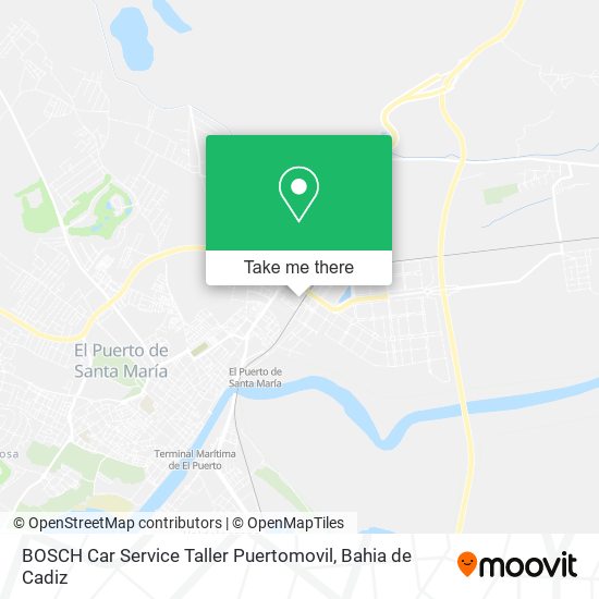 BOSCH Car Service Taller Puertomovil map