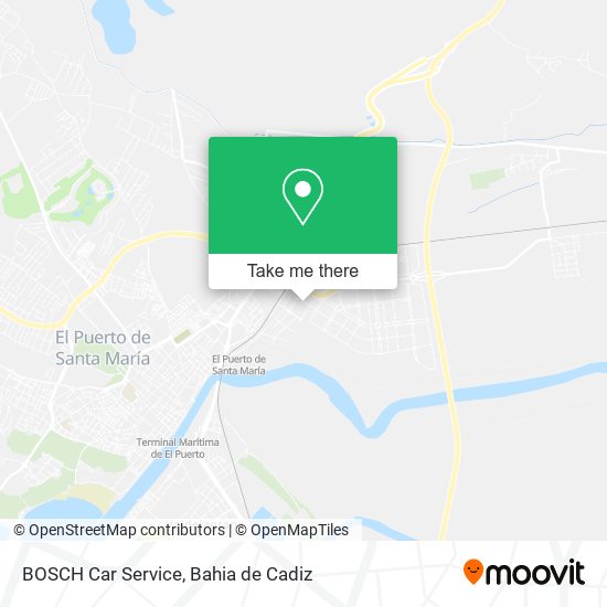 BOSCH Car Service map