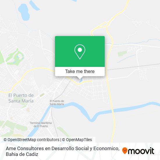 Ame Consultores en Desarrollo Social y Economico map