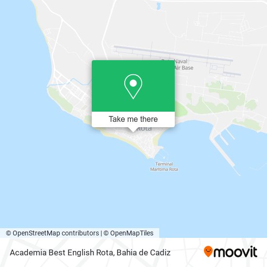 Academia Best English Rota map