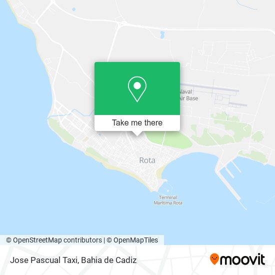 mapa Jose Pascual Taxi