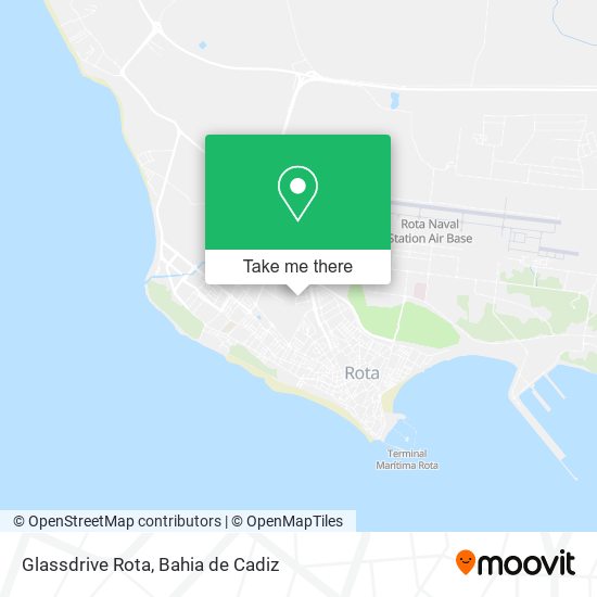 Glassdrive Rota map