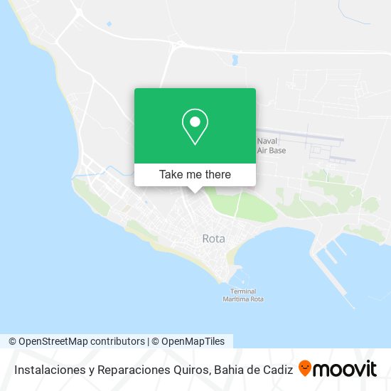 Instalaciones y Reparaciones Quiros map