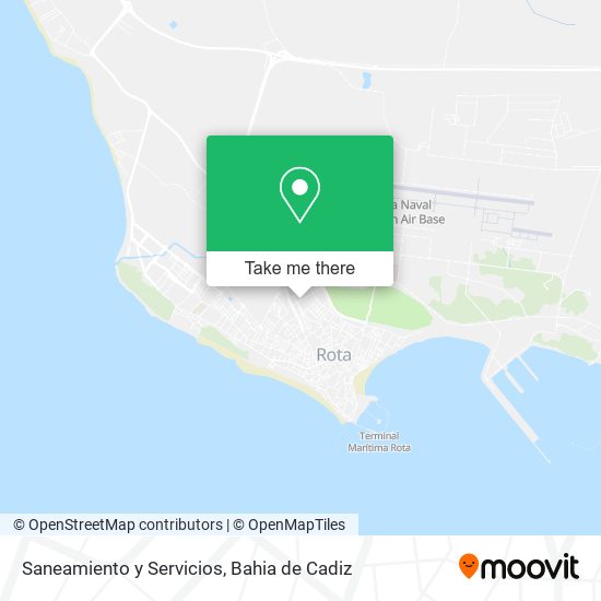 Saneamiento y Servicios map