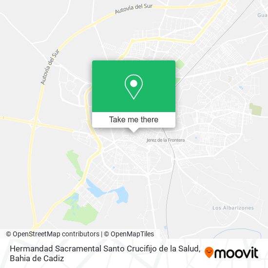 Hermandad Sacramental Santo Crucifijo de la Salud map