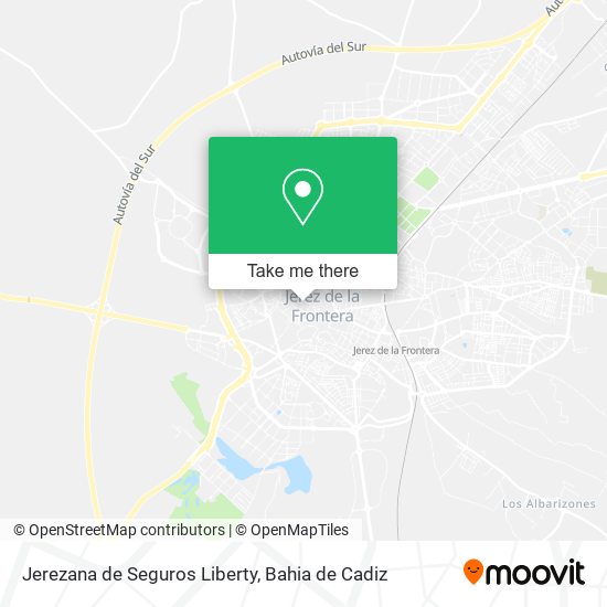 mapa Jerezana de Seguros Liberty