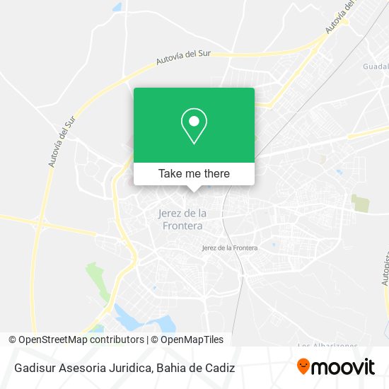 mapa Gadisur Asesoria Juridica