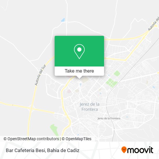 mapa Bar Cafeteria Besi