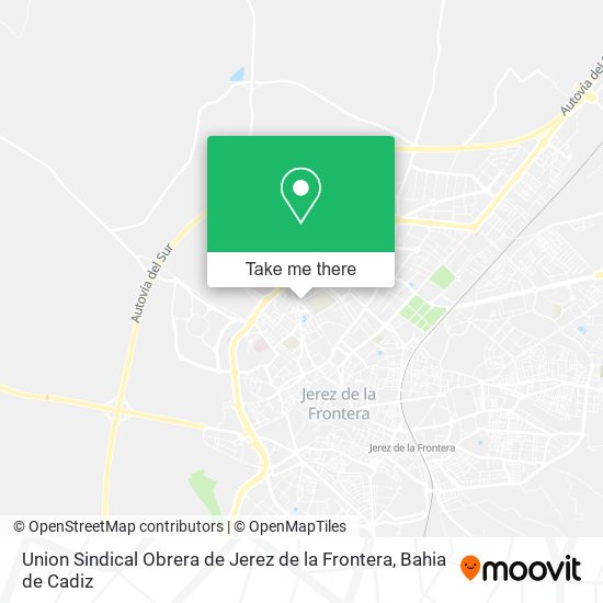 Union Sindical Obrera de Jerez de la Frontera map