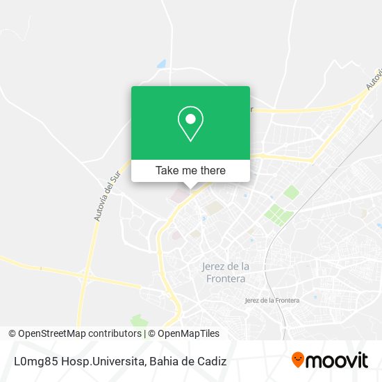 L0mg85 Hosp.Universita map