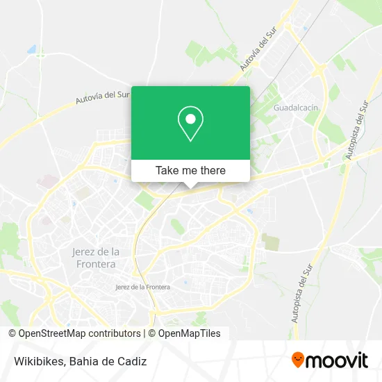 Wikibikes map