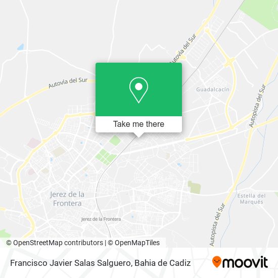 Francisco Javier Salas Salguero map