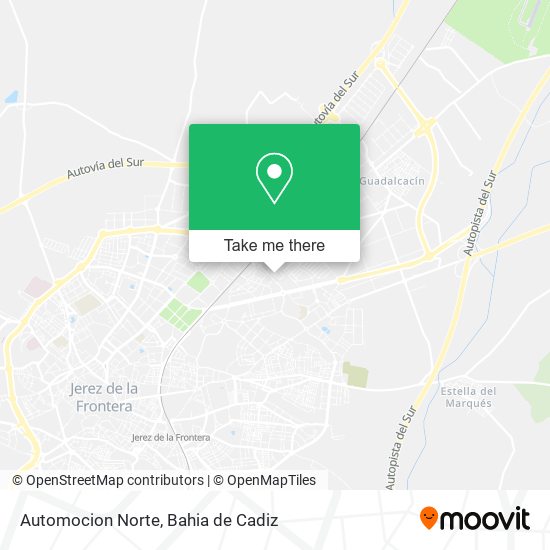 Automocion Norte map