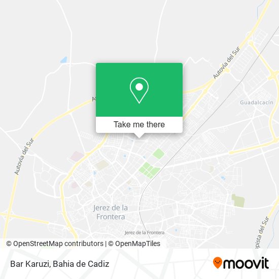 Bar Karuzi map