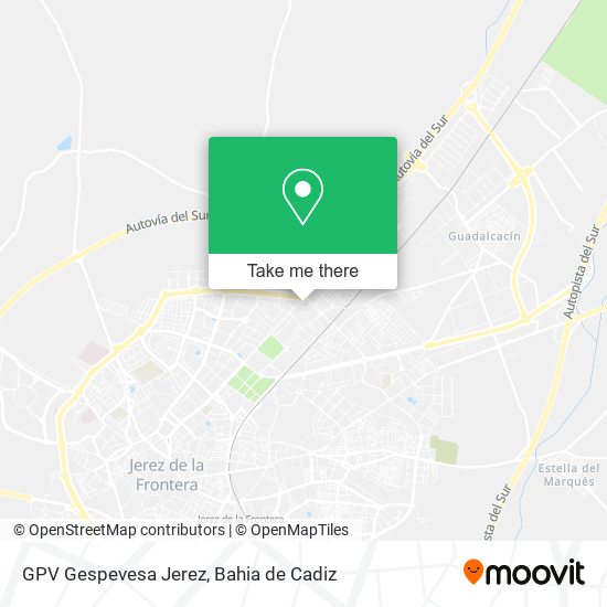 GPV Gespevesa Jerez map