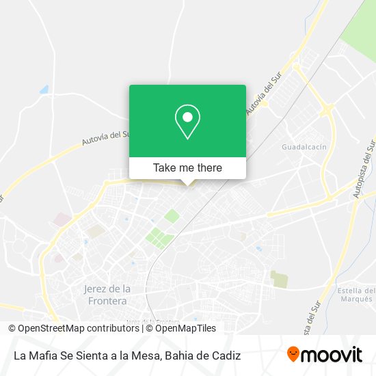 La Mafia Se Sienta a la Mesa map