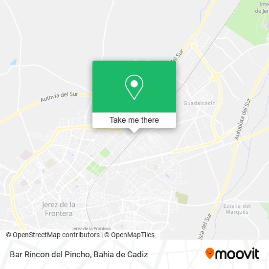 Bar Rincon del Pincho map