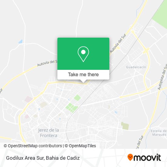 Godilux Area Sur map