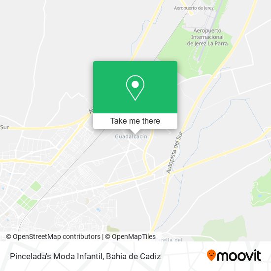 mapa Pincelada's Moda Infantil