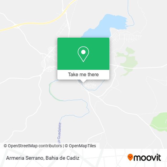 Armeria Serrano map