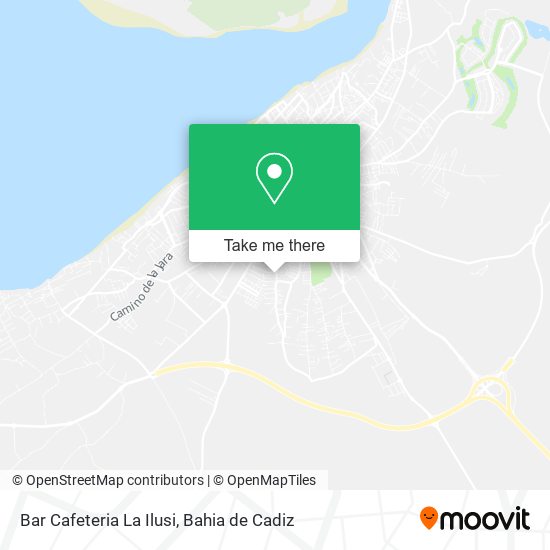 mapa Bar Cafeteria La Ilusi