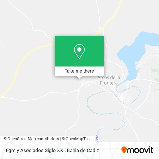 Fgm y Asociados Siglo XXI map