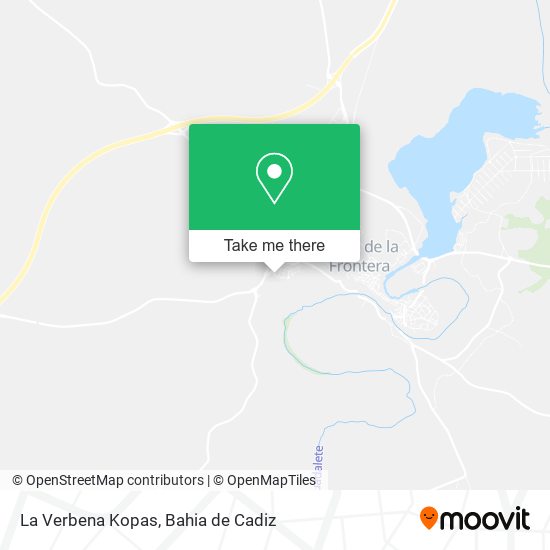 La Verbena Kopas map