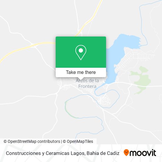 mapa Construcciones y Ceramicas Lagos